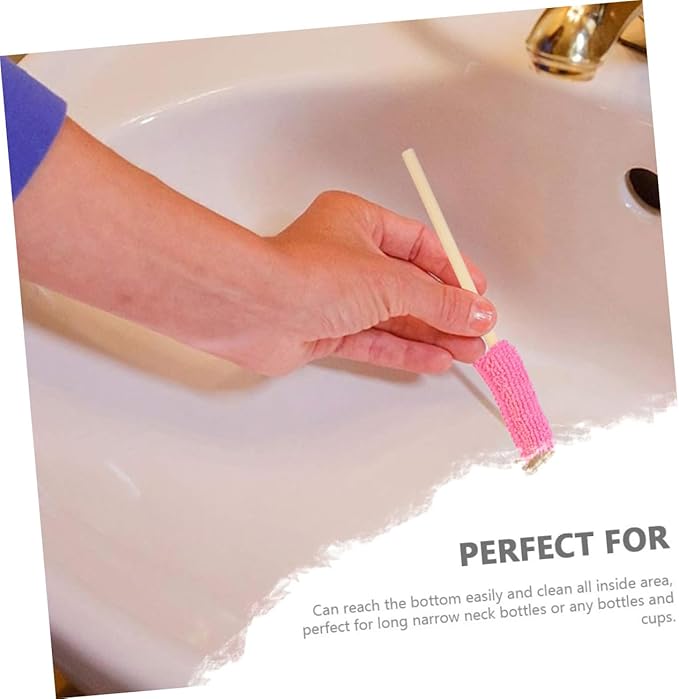 Zerodeko 36pcs Space-Saving Design High Confidence Multi-Functional Cleaning Glass Bottle Brush