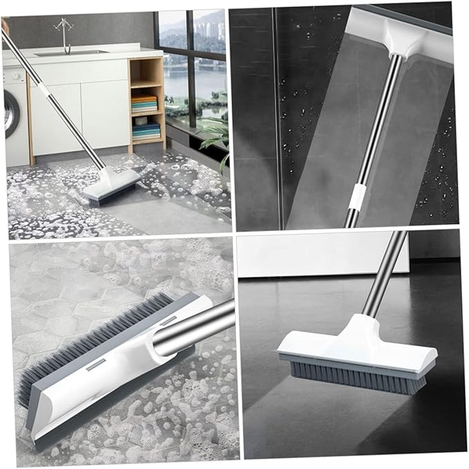Floor Brush Cleaner Shower Brush for Cleaning Extendable Long Handle Hard Bristles
