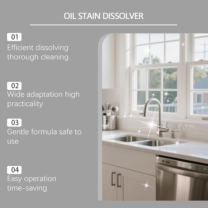 Easy Use Household Cleaning Spray 120ml Dirt Dissolving Stain Remover For Home Multi Surfaces(1pcs)