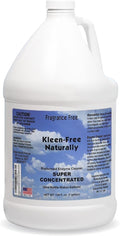 Kleen Free Naturally Enzyme Cleaner Enzyme Solution and Multi-Purpose Cleaner Laundry Additive and More (Unscented 128oz)