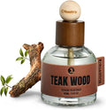 Car Air Freshener - Long Lasting Essential Oil Diffuser - Aromatherapy Accessories for Men &amp Women - Valentines Day Gifts for Him - Teakwood Car Scent Diffuser 3.38 FL OZ/100ML