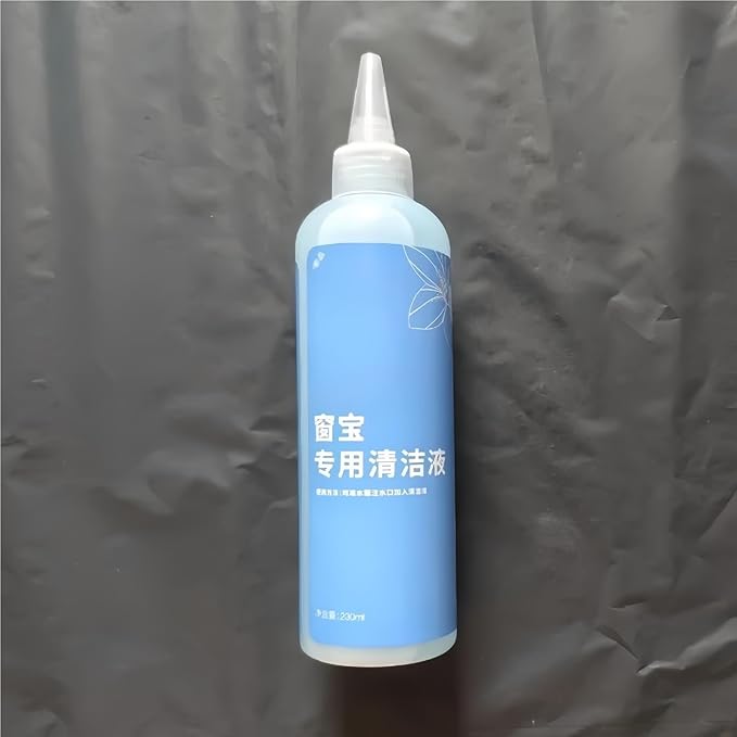 Window Cleaning Solution Compatible with ECOVACS Winbot W2/W1/MINI Cleaning Liquid Window Cleaner 230ml(5 bottles)