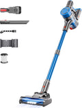 KIKETECH Cordless Vacuum Cleaner Stick Vacuum Cleaners for Home 8 in 1Lightweight Stick Vacuum for Pet Hair/Carpet/Floor Blue