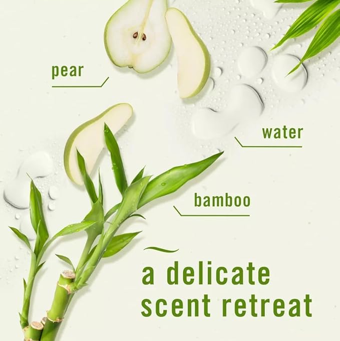 Feb-reze Plug In Air Freshener Odor-Fighting Scented Oil Refill Light Bamboo - 3 Refills