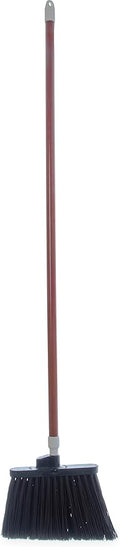 SPARTA Spectrum Duo-Sweep Flagged Bristle Angle Broom with Handle 56 - Brown
