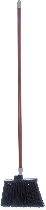 SPARTA Spectrum Duo-Sweep Flagged Bristle Angle Broom with Handle 56 - Brown