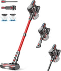 Cordless Vacuum Cleaner Stick Vacuum with Powerful Suction 45Mins Runtime Vacuum Cleaners for Home Anti-tangle and 1.5L Dust Cup 6 in 1 Lightweight Vacuum for Hardwood Floor Carpet Pet Hair