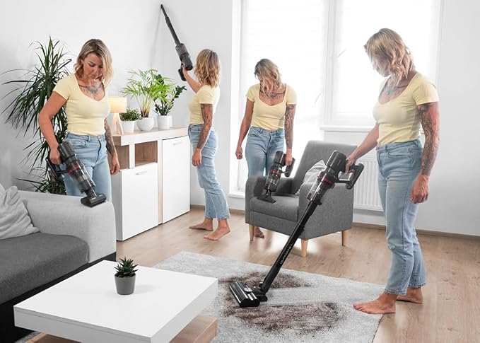 Concept VP6150 3 in 1 Ultimate UV Power Vacuum Cleaner 29.6V Black