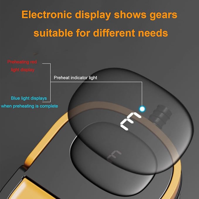 Steam Cleaner with Handle Controllable SwitchPortable 2500W High Pressure Handheld Steam Cleanerfor Car Kitchen Furniture Grout TileYellow