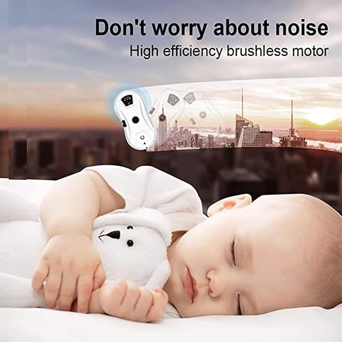 Smart Window Cleaner with Automatic Water Spray AI Navigation Safety Protection Brushless Motor for High-Efficiency Cleaning