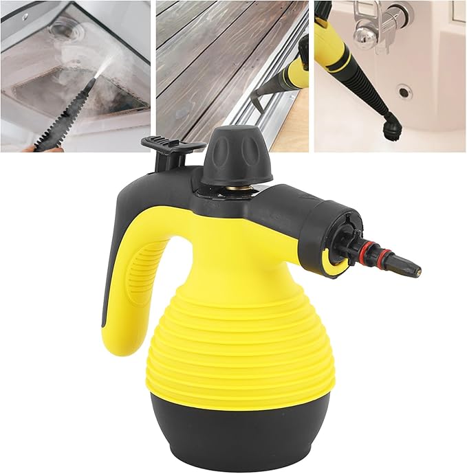 Handheld Steam Cleaner 900W to 1050W Multi Surface Steamer for Cleaning Multi Purpose Chemical Handheld Pressurized Steam Cleaner for Home Car Upholstery and More (US