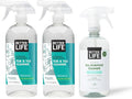 Better Life Bathroom Cleaner Tea Tree &amp Eucalyptus 32 Oz (2 Pack) + All Purpose Cleaner Unscented 24 Oz (1 Pack)