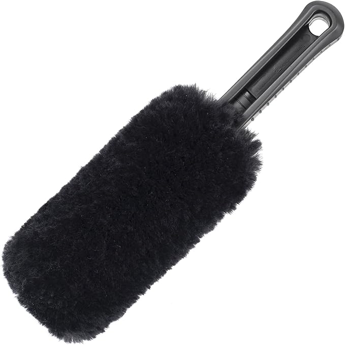 Mr. Detroit - 5pc Car Cleaning Kit with Wheel Brushes and Cleaner Drill Wheel Brushes Long Handle Cleaning Brush Wheel Cleaning Tool for Cars Rims Trucks Brakes and Any Other Narrow Spaces