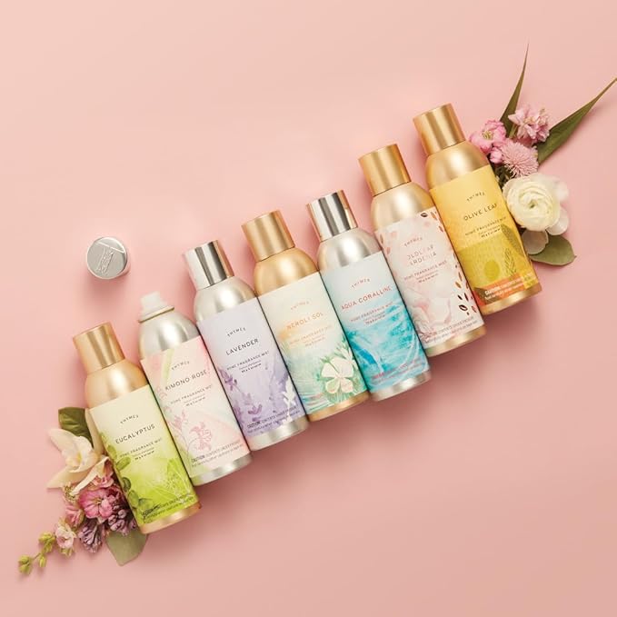 Thymes Home Fragrance Mist – Room Air Fresheners for Home Long Lasting – Air Freshener Spray – Scented Room Spray with Notes of Eucalyptus Oil Italian Lemon Fir &amp Petitgrain (Eucalyptus 3 oz)
