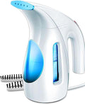 HiLIFE Steamer for Clothes Portable Handheld Clothing Steamer 240ml Big Capacity 700W Strong Power Fabric Quick Wrinkle Remover for Home Office Travel (ONLY FOR 120V)-Maya Blue