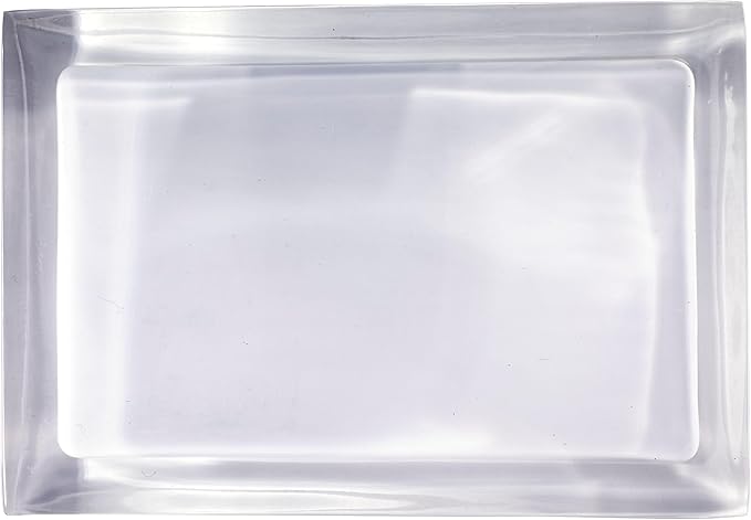 Izod - Soap Dish Sleek Resin Countertop Accessories Dorm Room Essentials Modern Home Decor (Marina Collection White)