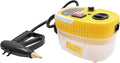 110V 2500W Portable Steam Cleaner High Temp High Pressure Compact Cleaning Machine Handheld Steam Cleaner with 3 Brushes for Home Kitchen Garage Garden (Yellow)