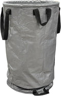 DURASACK Heavy Duty Valet Trash Bag Janitorial Commericial Cleaning Stand-Up Collapsible Trash Pickup Bag 80-Gallon Capacity Pack of 5