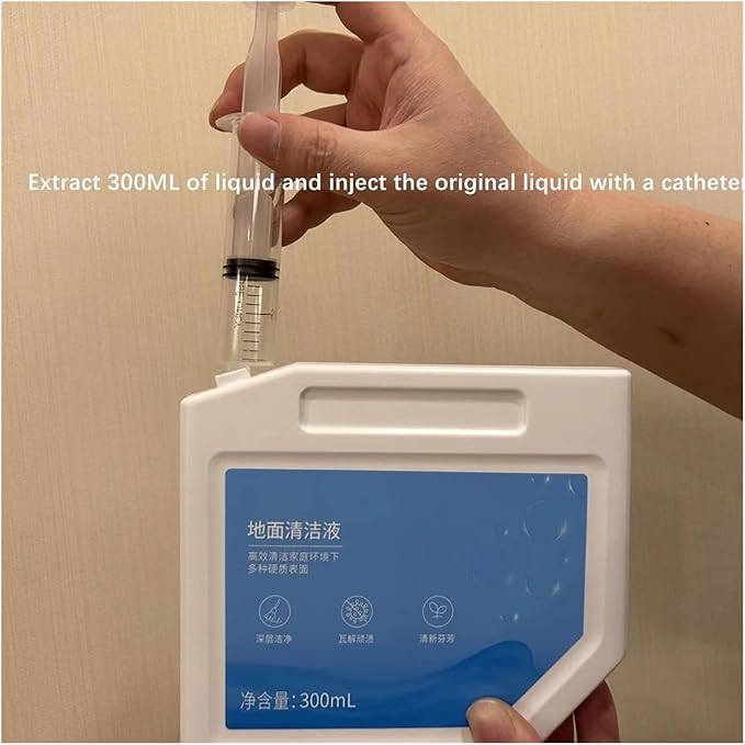 Compatible for Dreame L10s Ultra S10 Pro PlusVacuum Cleaner Spare Parts Fluid 300MLFloor Cleaning SolutionVacuum Cleaner Accessories Vacuum Cleaner Cleaning Solution (Color : Set 2)