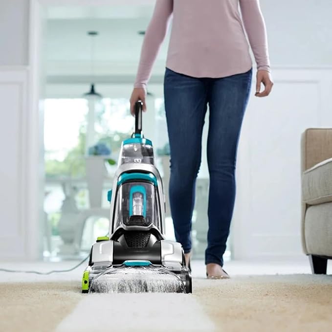 BIISSELLL Deep Cleaning Carpet Washer Pet Stain Remover Heated Water 1 Gallon Capacity Dual Brush System