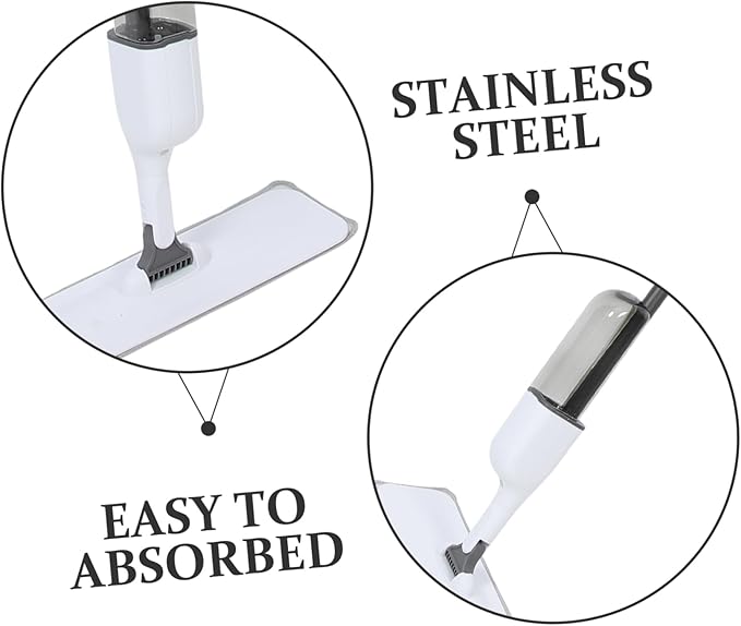 1set Mop for Wet and Dry Floor Cleaning Microfiber Wood Floor Mop Function for Home Kitchen and Restaurant Use Compatible Hardwood and Tile
