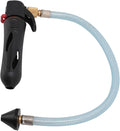 AC Drain Line Cleaner Tool Portable AC Condensate Line Cleaner for AC Clogs (Black)