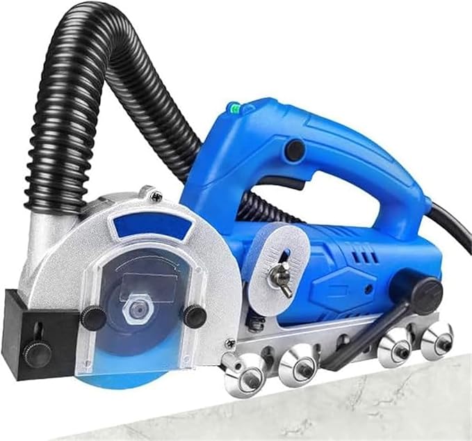 1200w Electric Tile Joint Cleaning Machine - Automatic Grout Cleaner for Ceramic Tiles Shower &amp Bathtub Seam Tool Efficient Gap &amp Crevice Slotting B