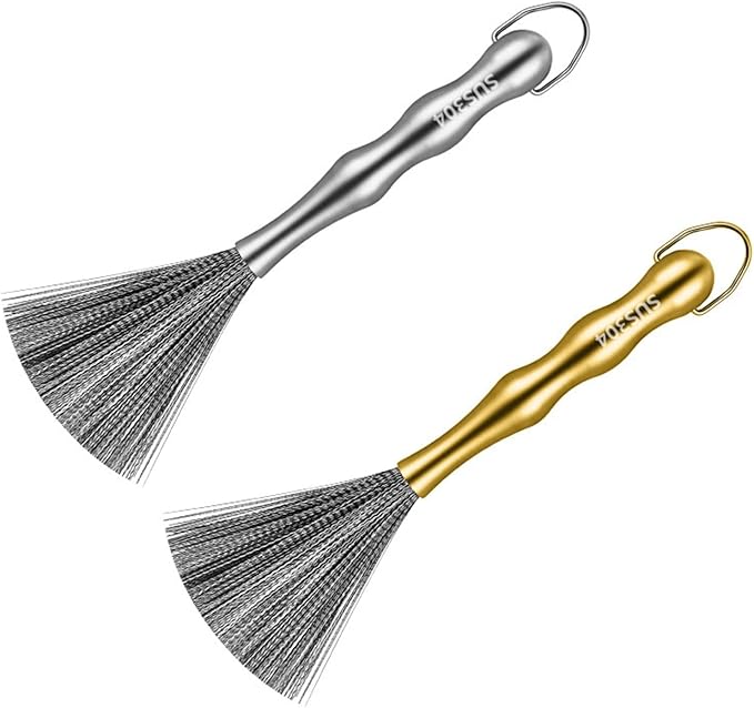 304 Stainless Steel Pot Wiper 2-piece Set - Suitable for pots Dishes Cups and Other Kitchen Utensils