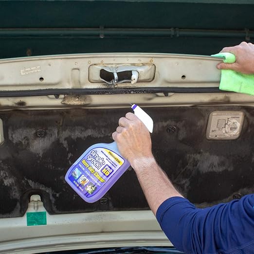 Simple Green Pro HD Purple Concentrated Cleaner &amp Degreaser - Heavy Duty Professional Automotive Restaurant Grills Ovens (32 oz Spray @Heavy Strength and 1 Gal Concentrate Refill)