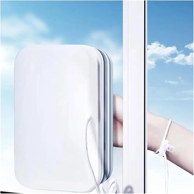 Magnetic Window Cleaner Double-sided Cleaning Brush Household For Washing Windows Tool