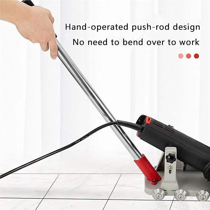 Caulking Tool Kit Tile Gap Cleaner Machine Electric Cutting Seam Cleaning Machine with 4 1.2 Thick Saw Blade Adhesive Residue Scraper Seam Repair Kit for Kitchen Bathroom.