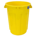 Magnum 55 Gallon Trash Can High-Vis Yellow Construction Grade Heavy Duty Plastic Jobsite Ready for Handling and Holding Garbage CMTC-C000-55Y01 (1 Pack)