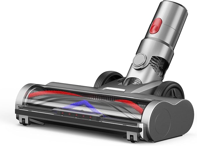 Vacuum Head Replacement for TV109S Cordless Vacuum Cleaner Direct Drive Head for Hardwood Floor Carpets 270° Motor-Head Brush Roller