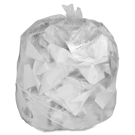 Genuine Joe - GJO70418 Linear Low Density Trash Liners Black 32 Gal (Pack of 1000)