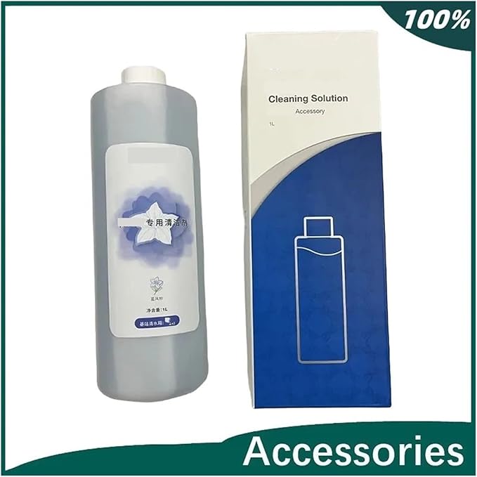 1L Cleaning FluidCompatible For ECOVACSCompatible For DeebotT20 N9＋T10 OMNI/T10 TURBO/X1 OMNI/X1 TURBO Floor Cleaning Solution Liquid