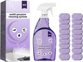 Nuroclean Spray Concentrated Cleaning Tablets Powerful Stubborn Stains RemoverMulti-Surface Cleaner for Home Kitchen Bathroom or More(30pcs tablets)