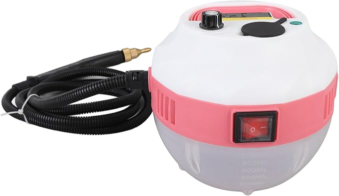 High Temperature Handheld Steam Cleaner 1500W Portable Steam Cleaning Machine for Home Kitchen Bathroom (22x22x22cm)