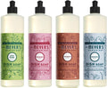 Mrs. MEYER'S CLEAN DAY Dish Soap 4 Pack Variety Pack Iowa Pine Peppermint Snow Drop Gingerbread 16 Fl Oz Each 1 CT