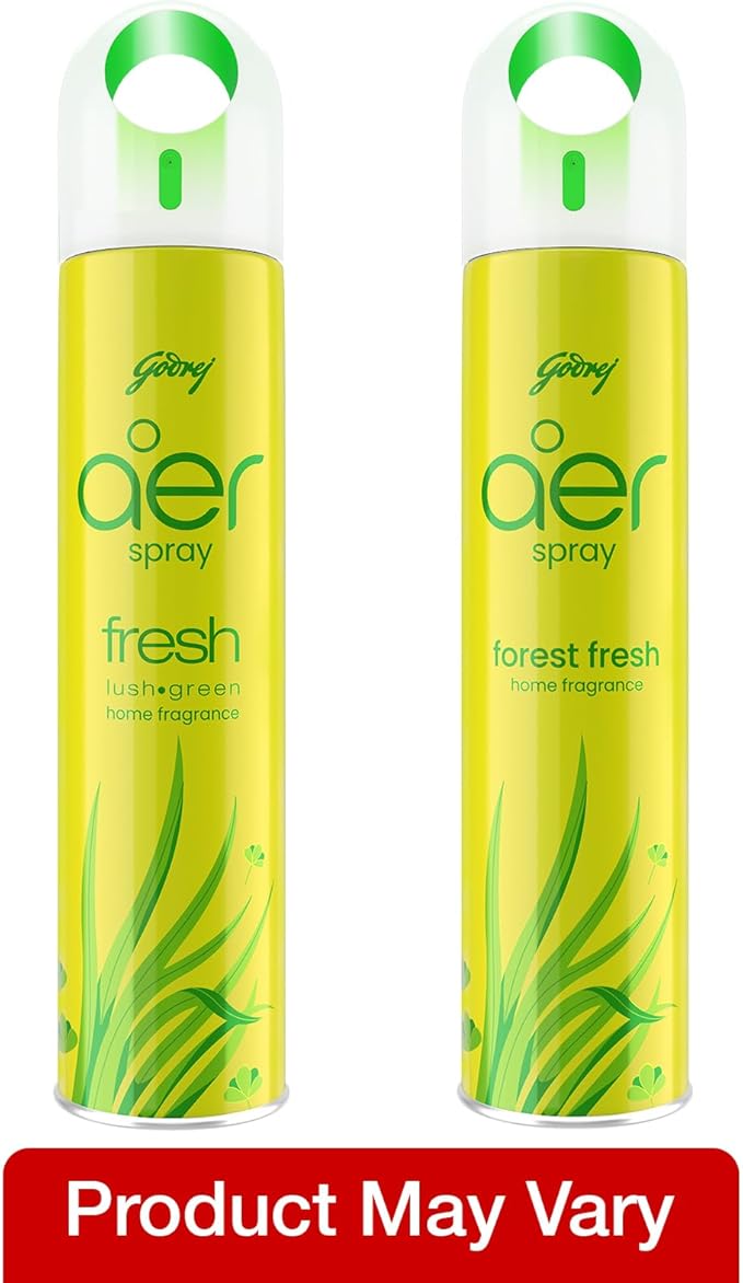 Godrej aer Home Air Freshener Spray - 300 Ml Fresh Lush Green