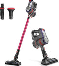 COSTWAY 16KPa Cordless Bagless Vacuum Cleaner Lightweight Stick Handheld Vacuum with HEPA Filtration and Brushless Motor Detachable Lithium Battery Rechargeable Ideal for Pet Hair Home Hard Floor