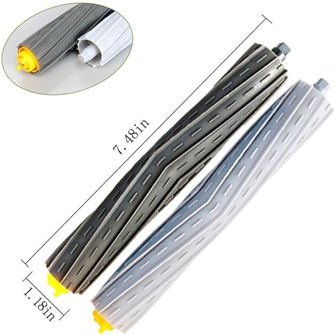 BeNtli Vacuum Cleaner Parts AccessoriesMain Side BrushHepa FilterCompatible for Roomba 800 900 Series 860 870 880 890 966 980 (Color : 2)