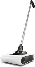 Kärcher KB 5 Electric Floor Sweeper Broom for Carpets Hardwood Floors and Tiles Lightweight and Cordless Ideal for Fur Hair Dirt &amp Dust - White