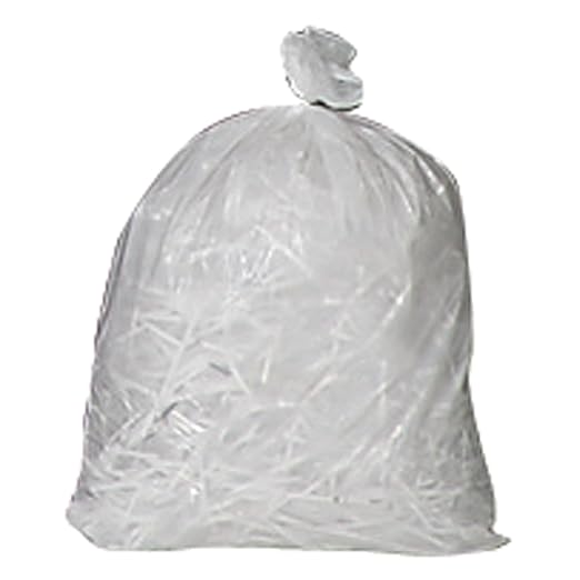 Genuine Joe GJO02312 Heavy Duty Low-Density Kitchen Trash Bag 13 Gallon Capacity 31 Width x 24 Height x 0.85 mil Thickness White (Box of 150)
