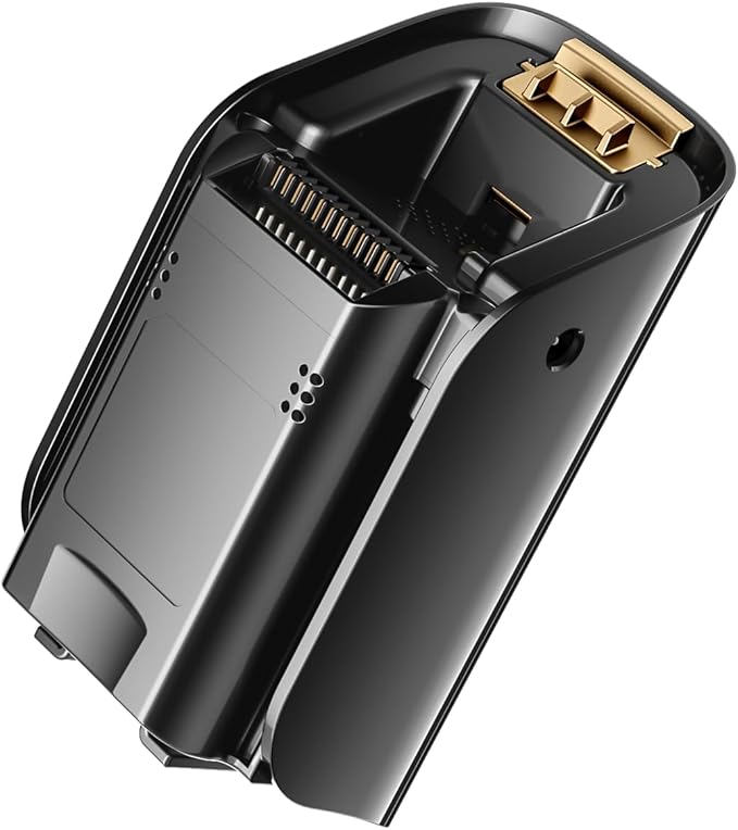 Trucozie Battery Pack Attachment for Cordless Vacuum Cleaner T550 Black