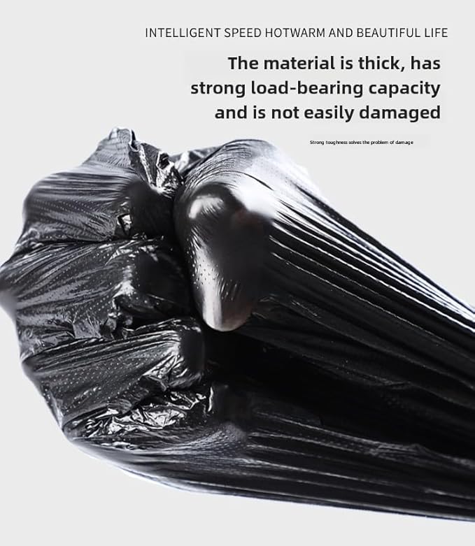 70 gallon 47.24 inches wide x 55.12 inches high Large garbage bag thick and oversized hotel oversized plastic bag disposable commercial and household use (40 pieces).