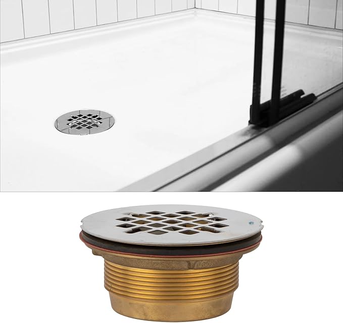Portable Odor Shower Drain Brass Floor Drain for Kitchen Supplies Sinks and Bathroom Basins Home Accessory