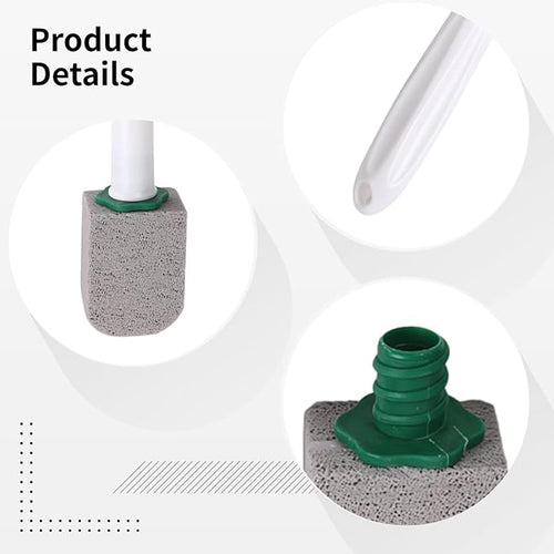 2 Handles &amp 10 Heads Toilet Pumice Stone With Handle Removes Hard Water Stains And Rust No Scratch Cleaning