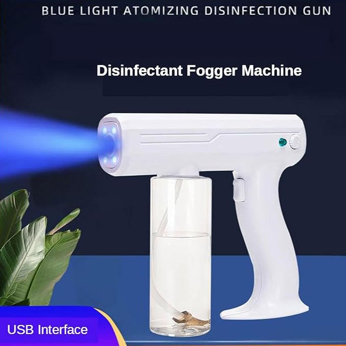 Nano Atomization Sanitizer Sprayer 800ml Disinfectant Fogger with Rechargeable Battery