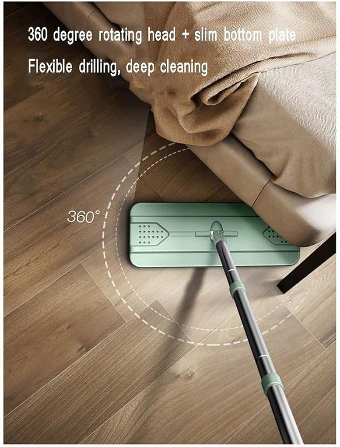 Flat Mop Fiber Cleaning Household Hand Washed Wooden Floor Lazy