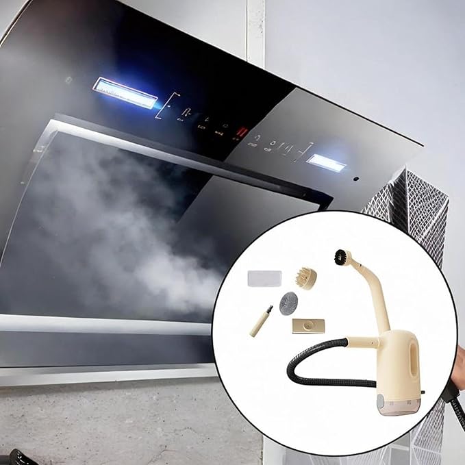 Handheld Steam Cleaner High-Pressure Steam Lightweight Cleaning Machine Labor Saving for Bathroom Dorm Home Furniture Window